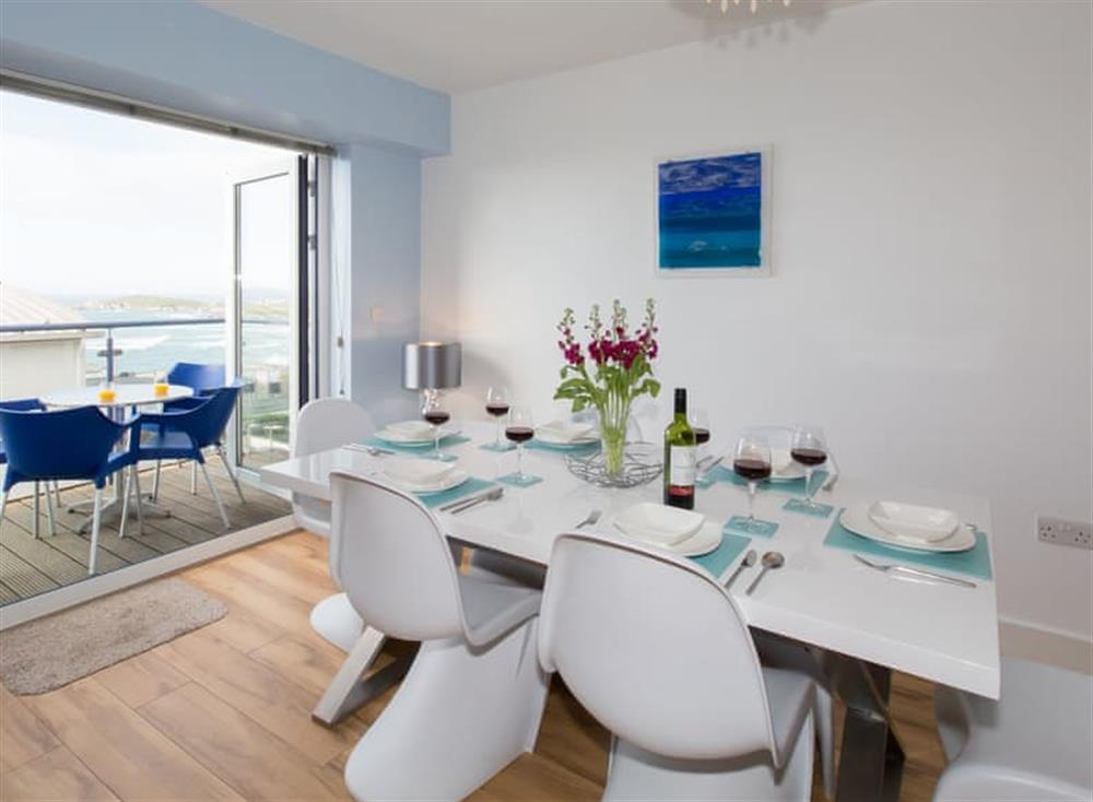 Open plan living space (photo 5) at Beach View, Ocean 1 in North Cornwall, Newquay