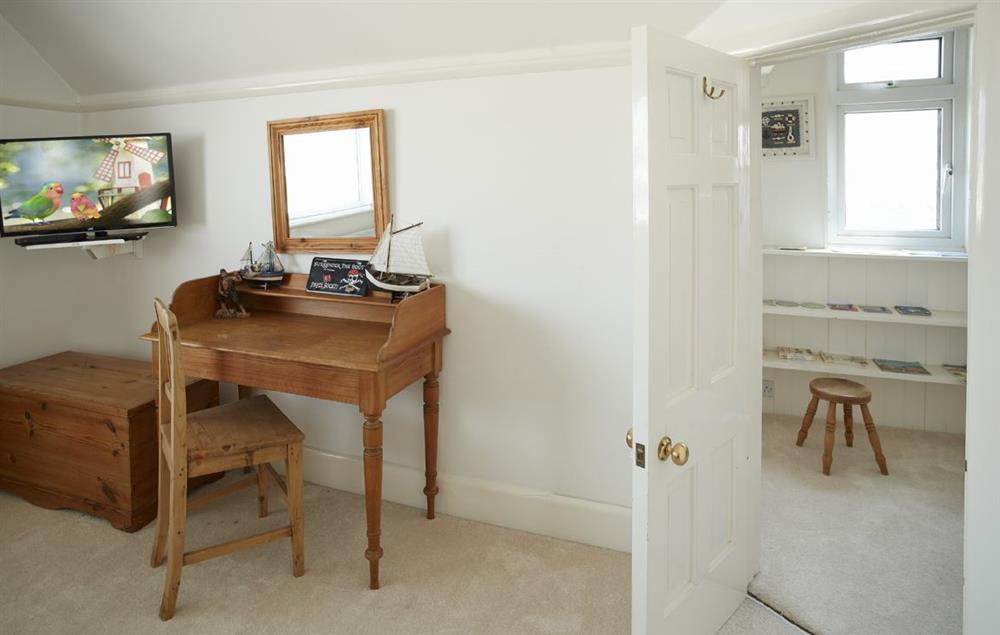 Dressing table leading to a pirate room den! at Beach View, Southbourne