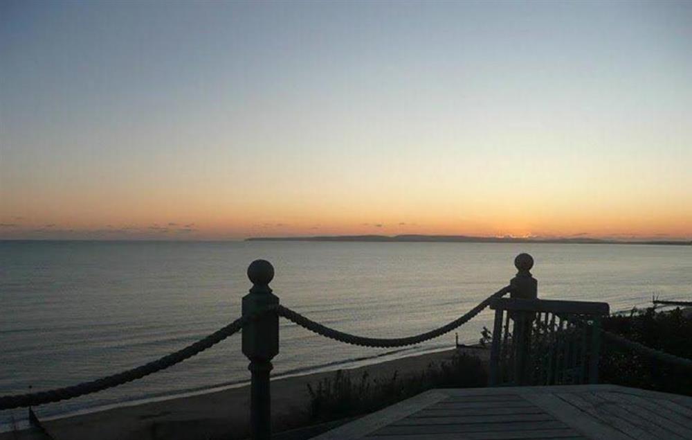 Enjoy beautiful sunsets from the balcony at Beach View at Beach View, Southbourne