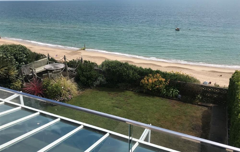 Fabulous sea views from the first floor balcony (photo 2) at Beach View, Southbourne