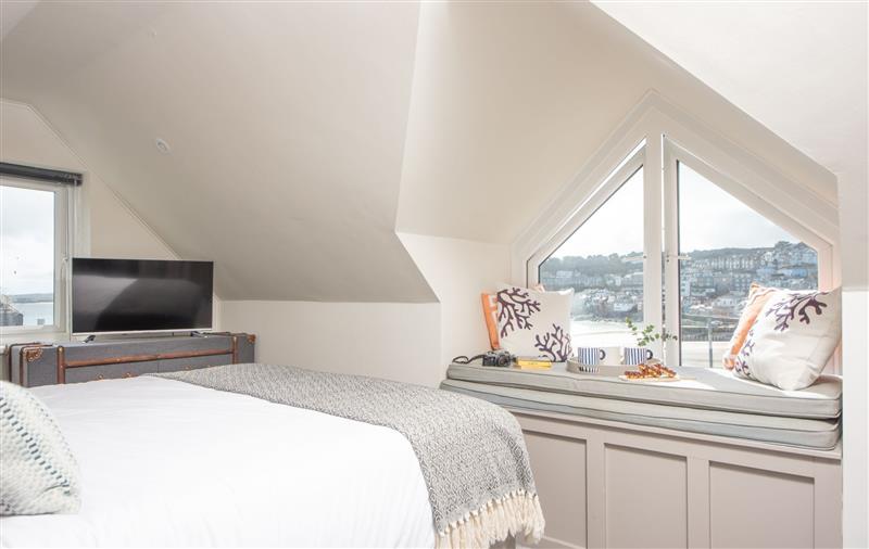 A photo of the bedroom at Beach Vista, Cornwall