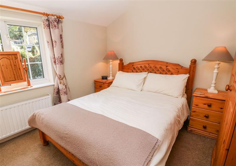 One of the 3 bedrooms at Beach Way Cottage, Gorran Haven