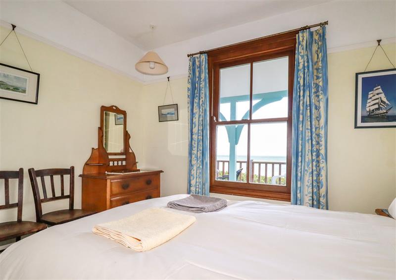 One of the bedrooms at Beachcliff, Gorran Haven