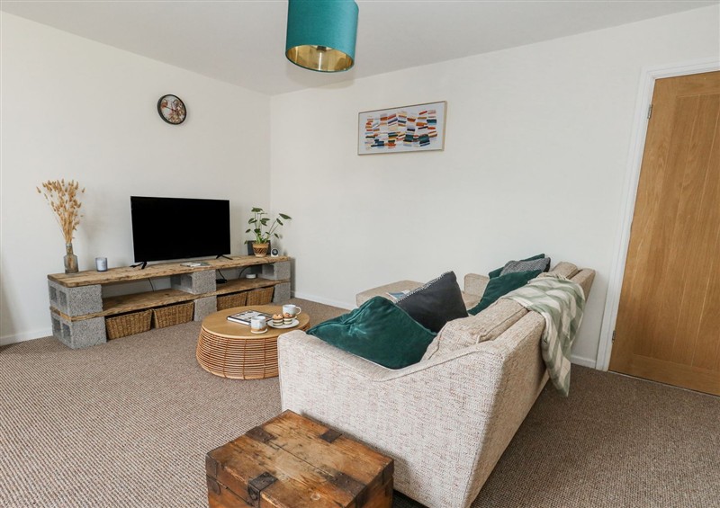 The living area at Beachcomb, Weymouth