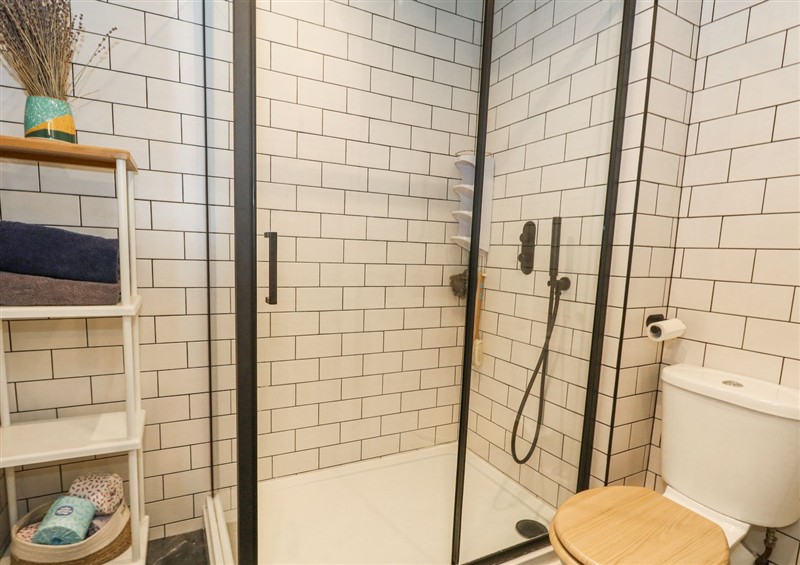 This is the bathroom at Beachcomb, Weymouth