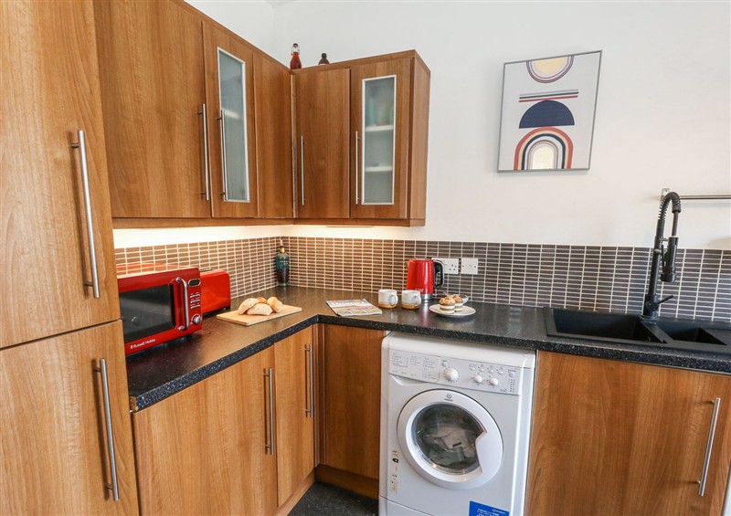 This is the kitchen at Beachcomb, Weymouth