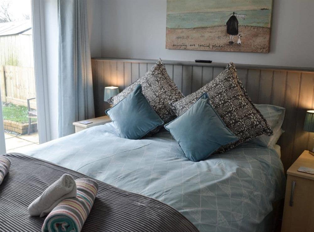 Cosy double bedroom at Beachcomber Cottage in Marazion, Cornwall
