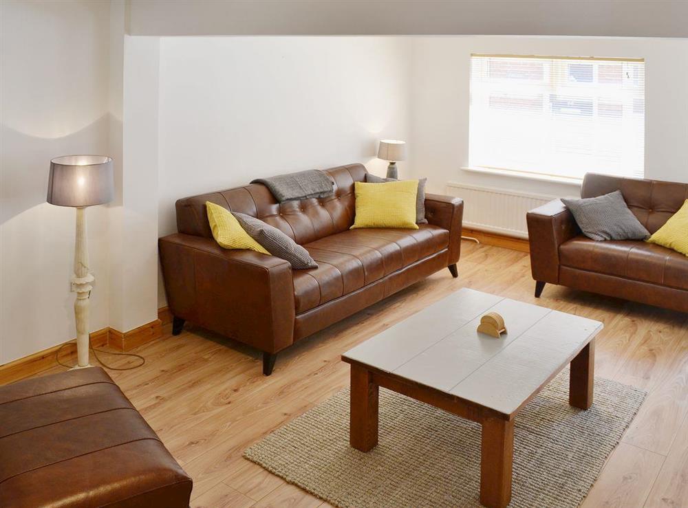 Living room at Beachcomber in Mundesley, near North Walsham, Norfolk