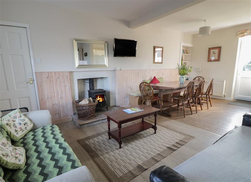 Relax in the living area (photo 3) at Beachcombers Cottage, Kirkbean near Southerness