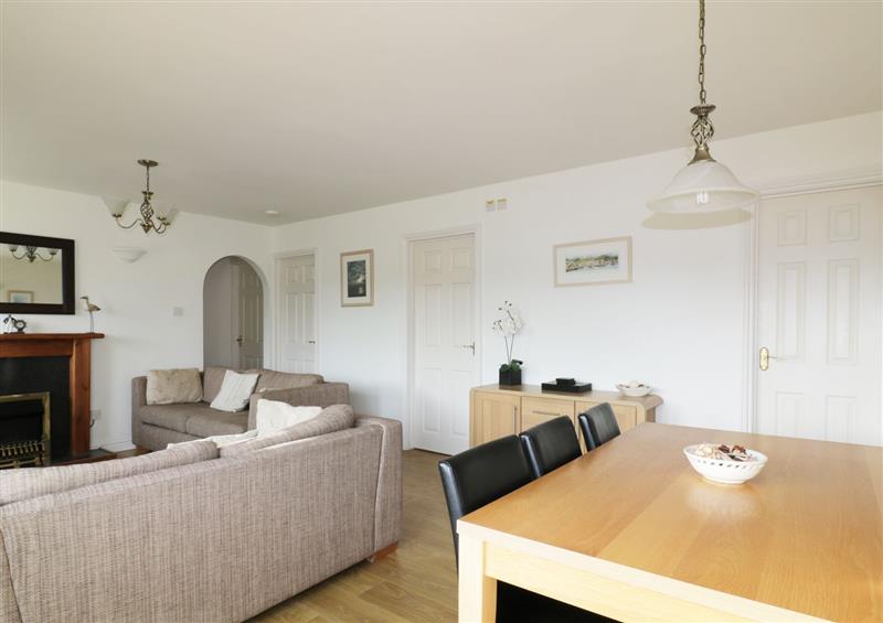 The living area at Beachcombers, St Merryn