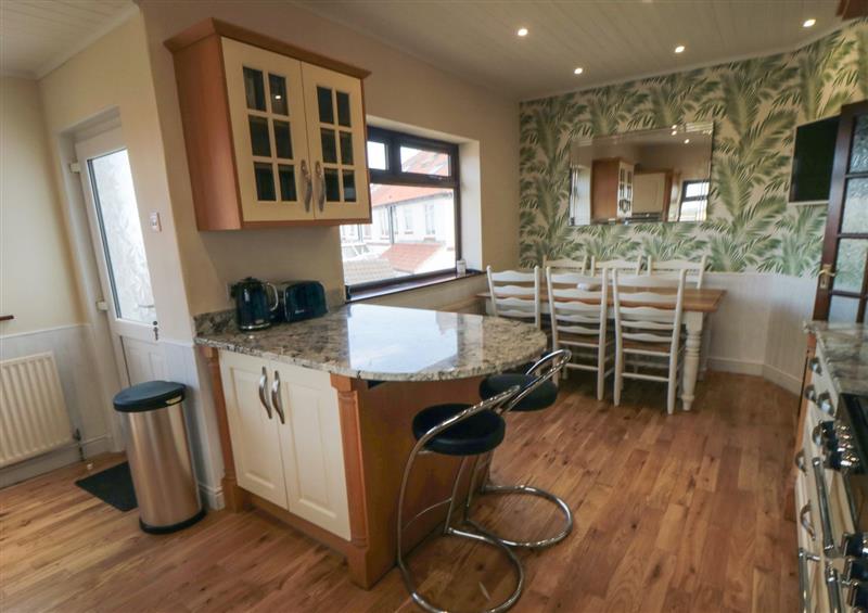 The kitchen at Beachcrest, Whitby