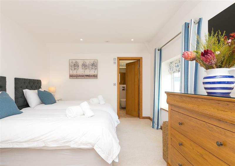 One of the bedrooms at Beachcroft, Carbis Bay