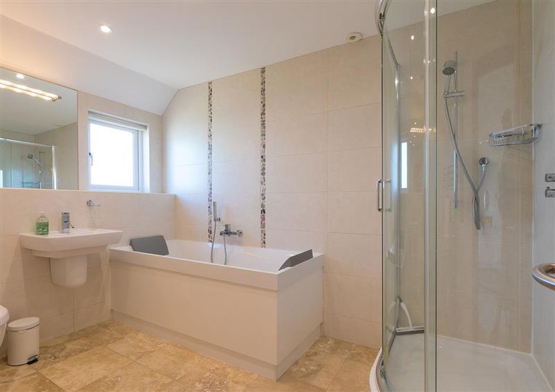 This is the bathroom at Beachcroft, Carbis Bay