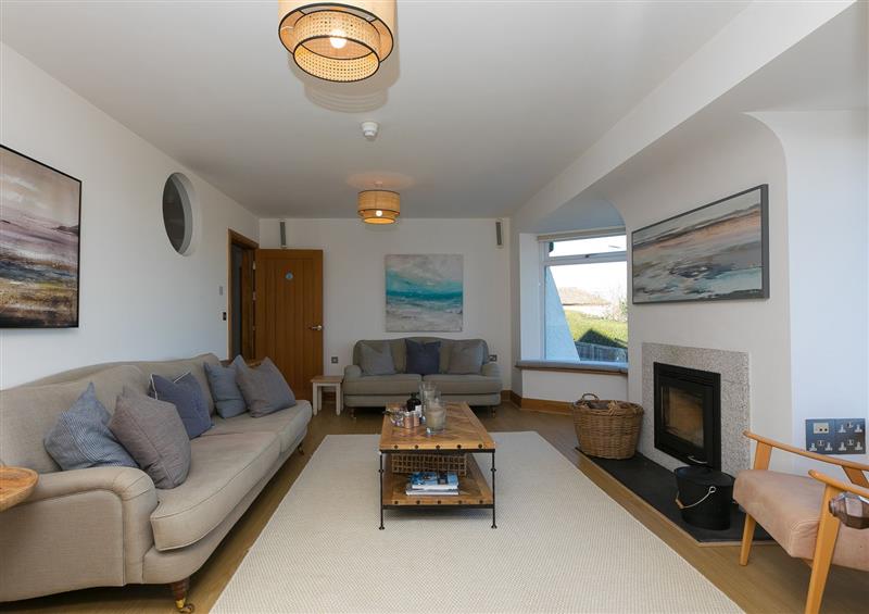 This is the living room at Beachcroft, Carbis Bay