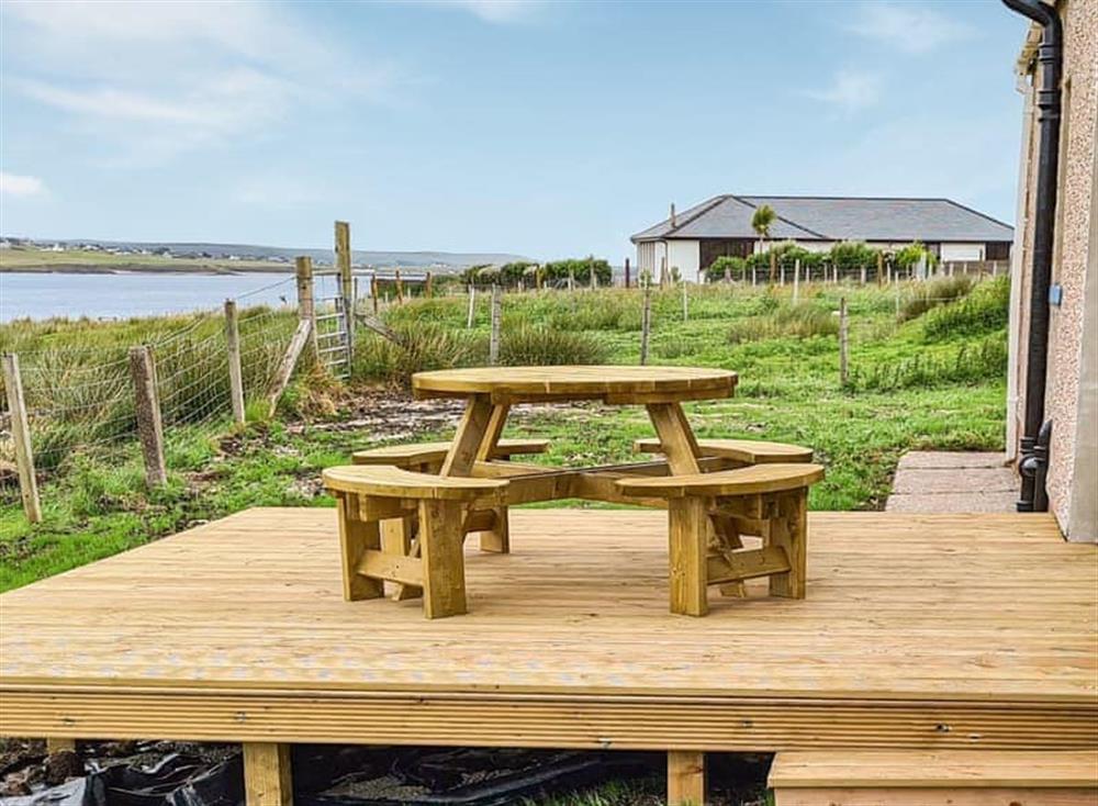 Outdoor area at Beachcroft Cottage in Aird Tong, Outer Hebrides, Isle Of Lewis