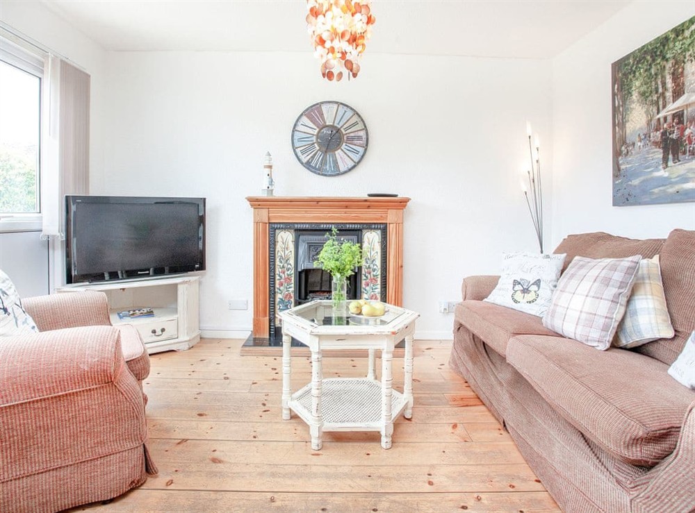 Living area at Beaches in Dawlish, Devon