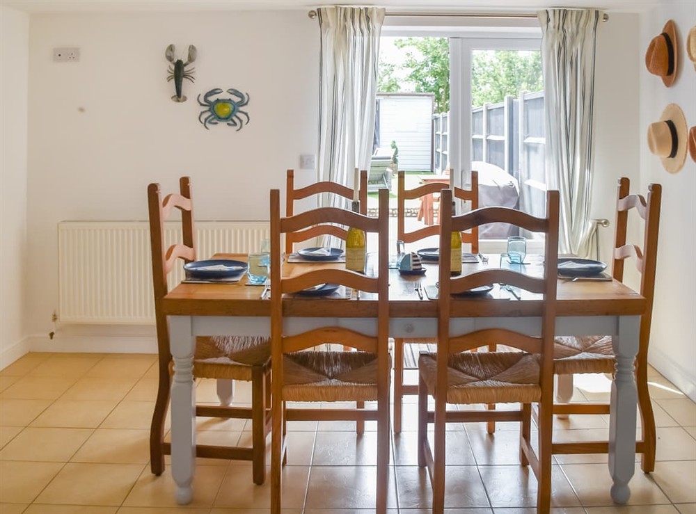 Dining Area at Beachmans Cottage in Great Yarmouth, Norfolk