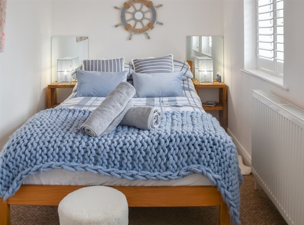 Double bedroom at Beachmans Cottage in Great Yarmouth, Norfolk