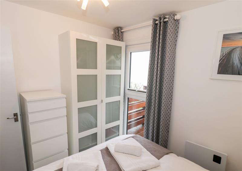 One of the bedrooms at Beachmaster, Kingsdown