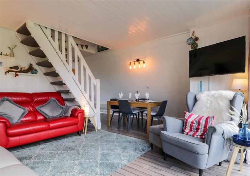 Relax in the living area at Beachmaster, Kingsdown