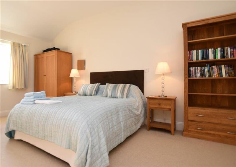 One of the bedrooms at Beachside, Beadnell