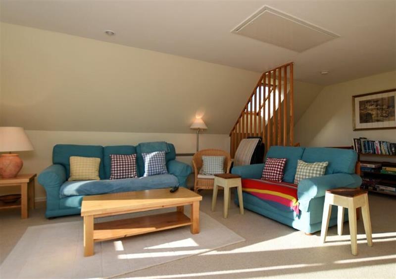 The living room at Beachside, Beadnell
