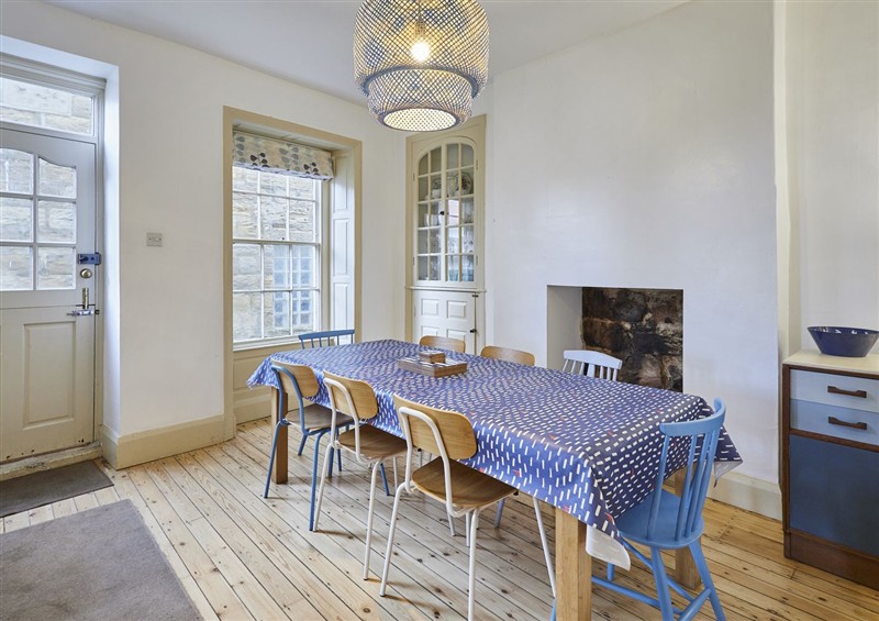 Dining room at Beachside Cottage, Sandsend