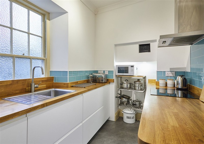 The kitchen at Beachside Cottage, Sandsend