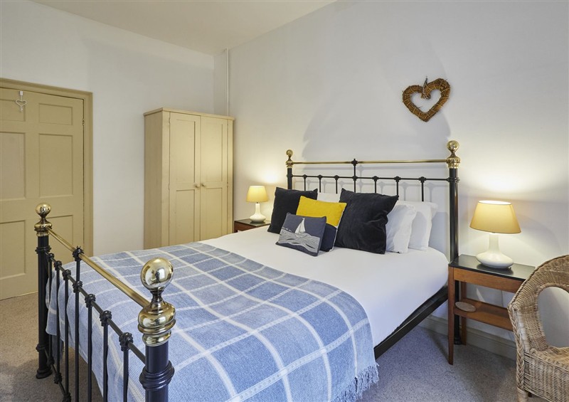 This is a bedroom at Beachside Cottage, Sandsend