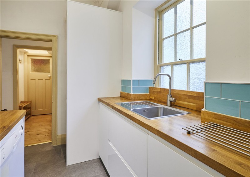 This is the kitchen at Beachside Cottage, Sandsend
