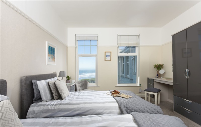 Bedroom at Beachside Fistral, Cornwall