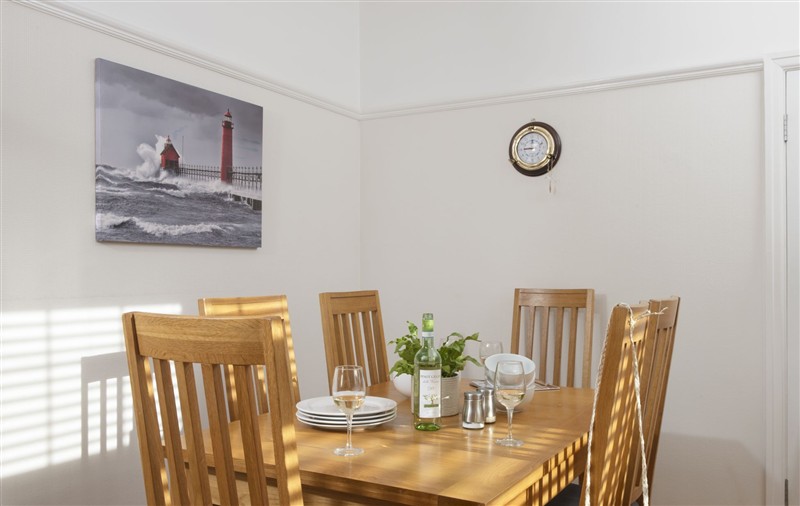 Dining room at Beachside Fistral, Cornwall