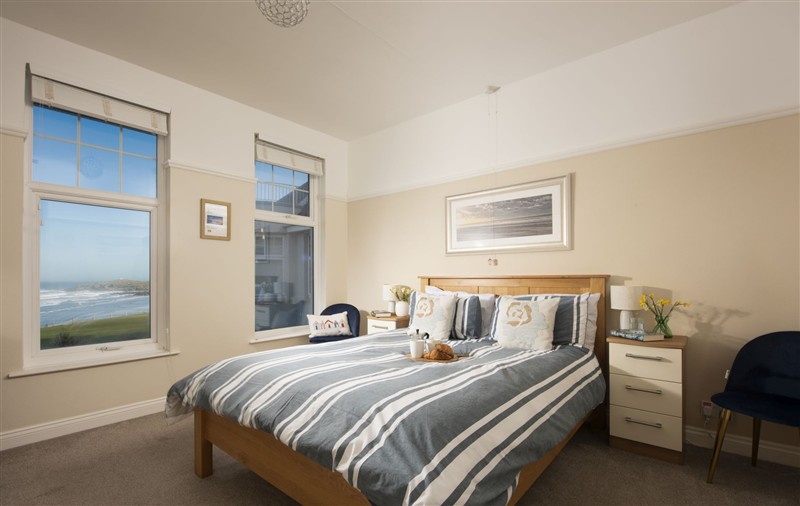 This is a bedroom (photo 2) at Beachside Fistral, Cornwall