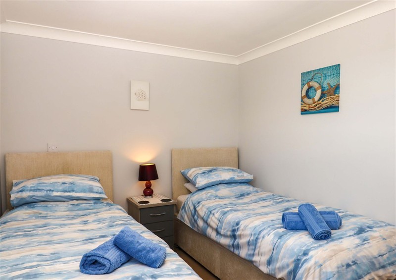This is a bedroom at Beachside, Paignton