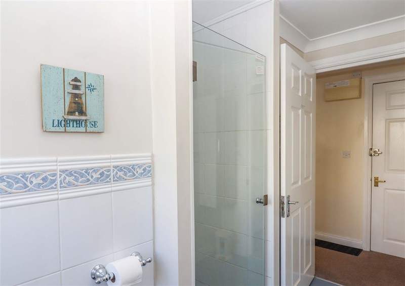 This is the bathroom at Beachside, Paignton