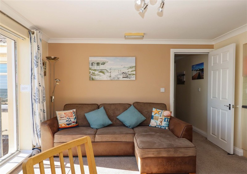 This is the living room at Beachside, Paignton