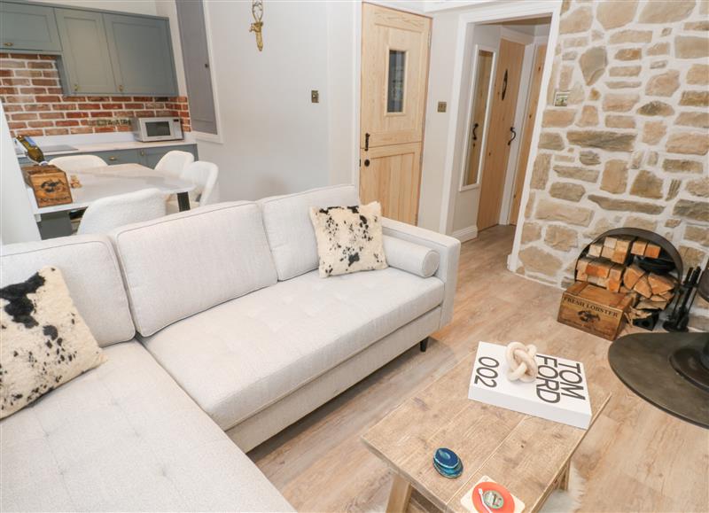 Relax in the living area at Beachspoke Loft, Portreath
