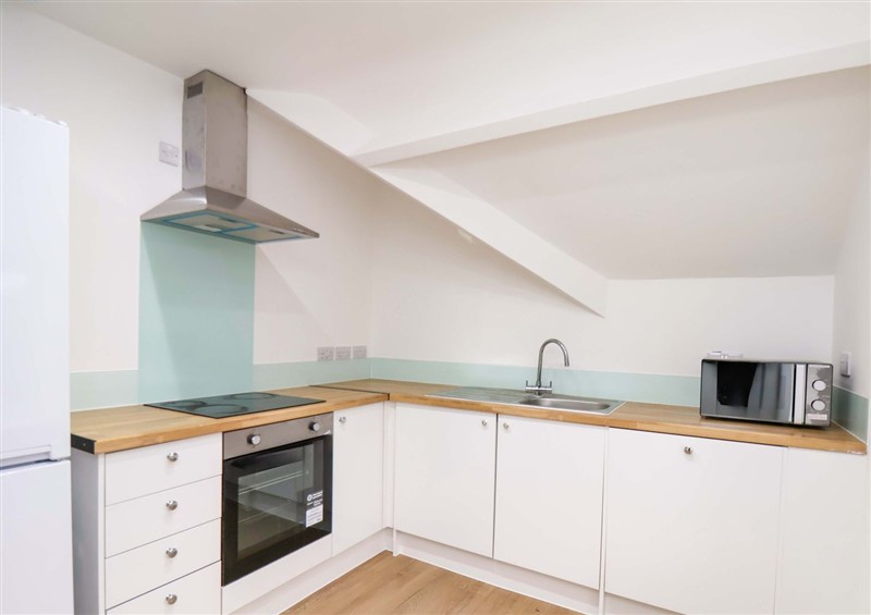 This is the kitchen at Beachwalk Villa 3, Whitby