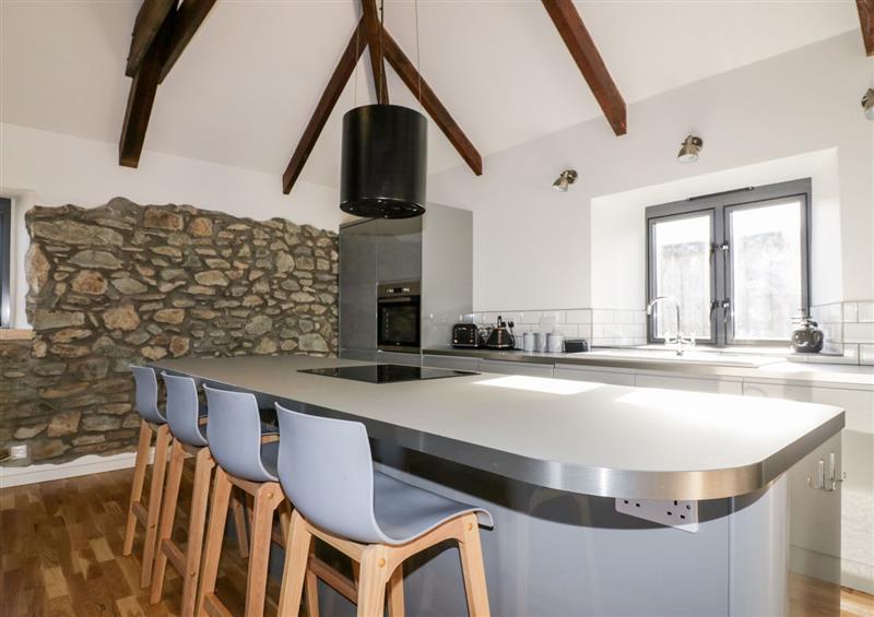 This is the kitchen at Beacon Barn, St Agnes