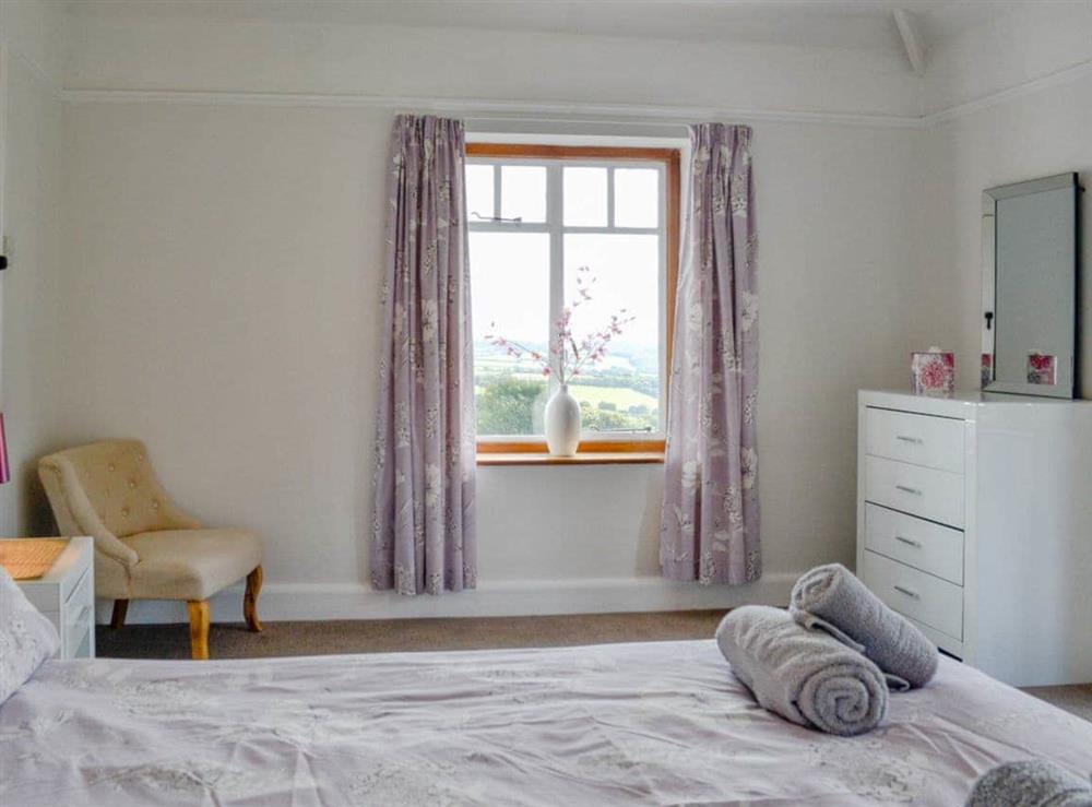 Delightful double bedroom with countryside views at Beacon Cottage in Bittaford, Nr Ivybridge, Devon., Great Britain