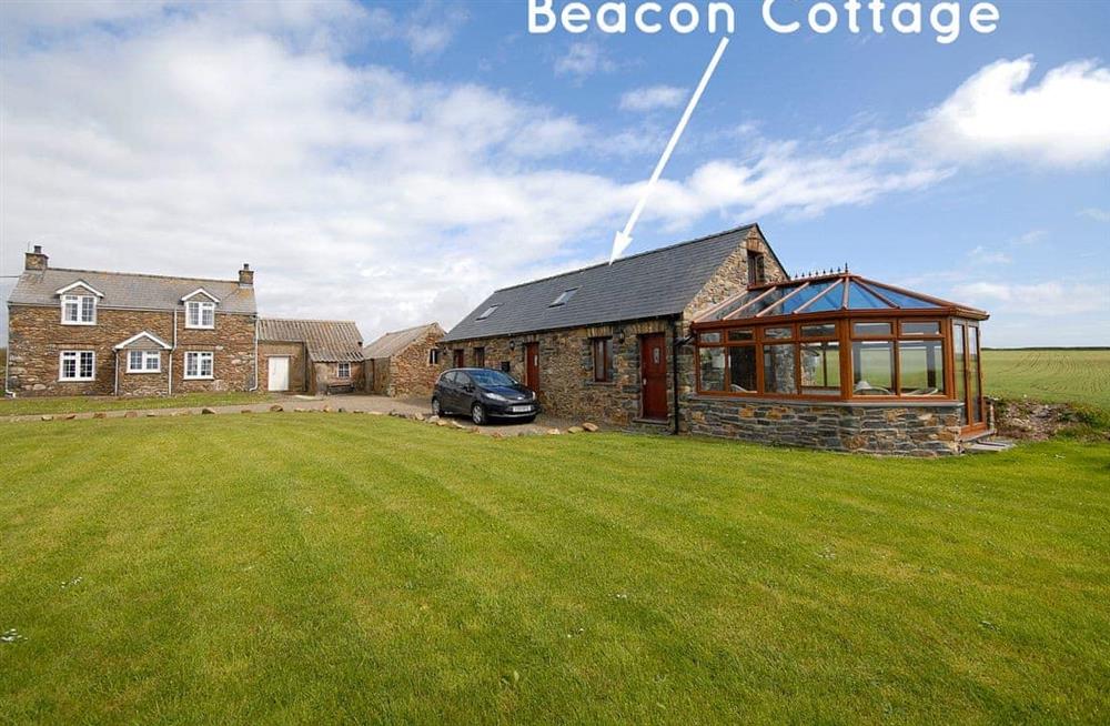 The setting around Beacon Cottage at Beacon Cottage in Near Porthgain, Pembrokeshire, Dyfed
