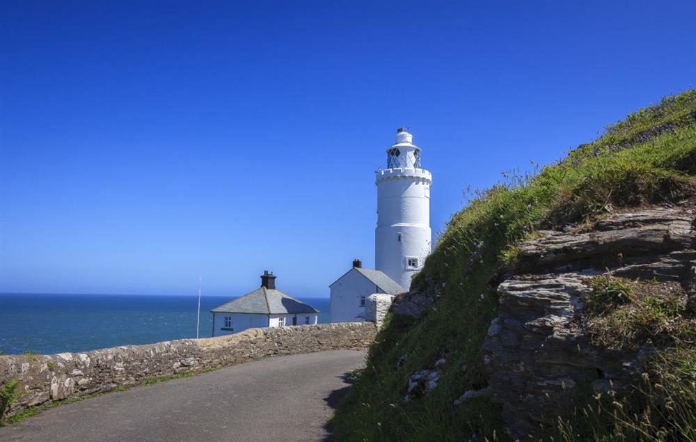 The drive is shared with walkers, forming part of the South West Coast Path. Guests can use the path to enjoy breathtaking cliff top walks in both directions