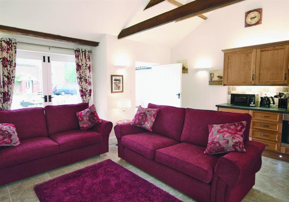 Open plan living/dining room/kitchen at Beacon Cottage in Wainfleet St. Mary, Nr. Skegness, Lincolnshire