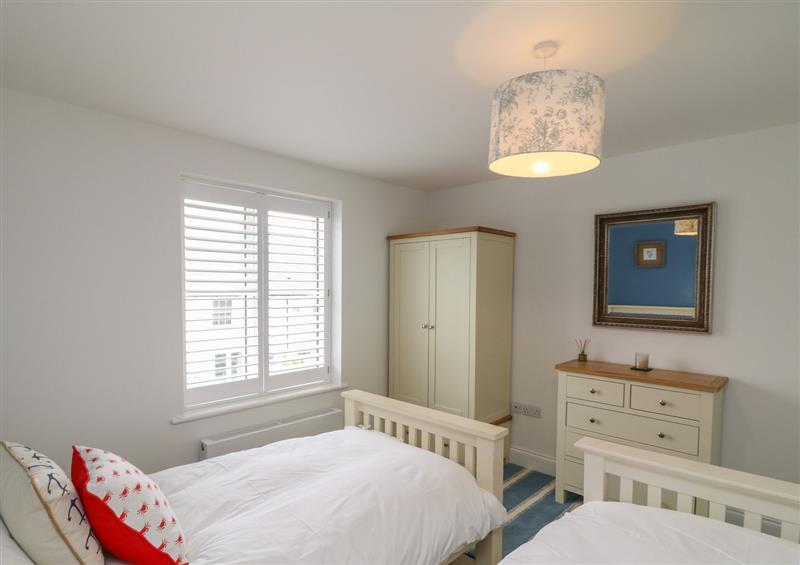 One of the bedrooms at Beacon House, St Agnes