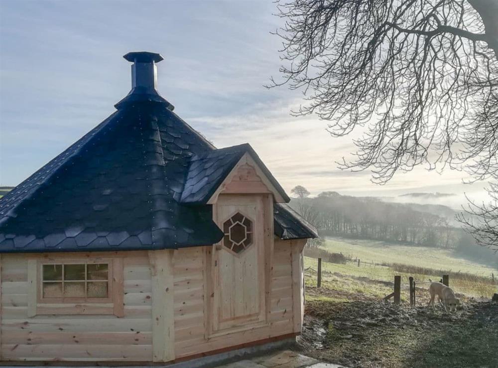 Barbecue whatever the weather in this marvellous BBQ hut