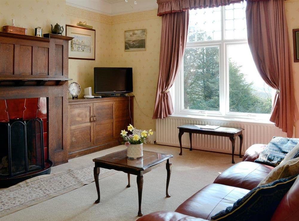 Second living room at Beaford House in Beaford, near Winkleigh, Devon