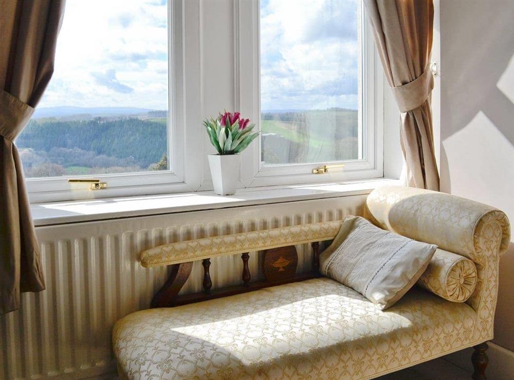 Wonderful views from the double bedroom at Beaford House in Beaford, near Winkleigh, Devon