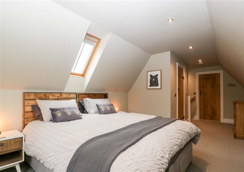 This is a bedroom at Bears Den, Stour Row near East Stour