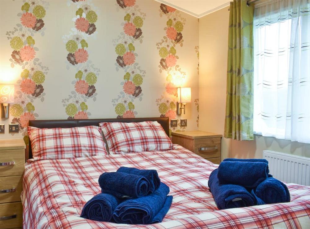 Double bedroom at Bears Lodge in Moota, near Cockermouth, Cumbria