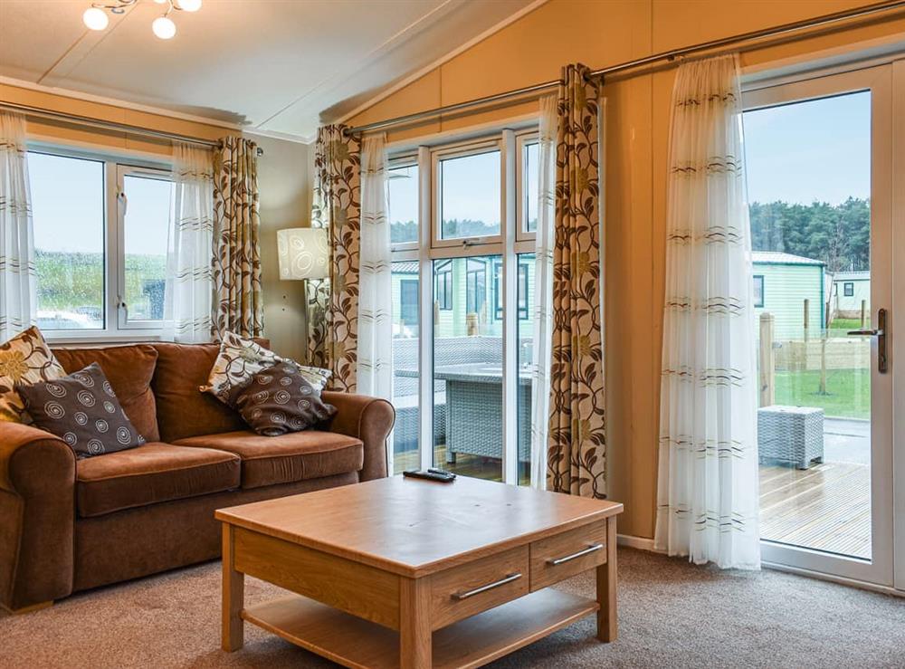 Living area at Bears Lodge in Moota, near Cockermouth, Cumbria